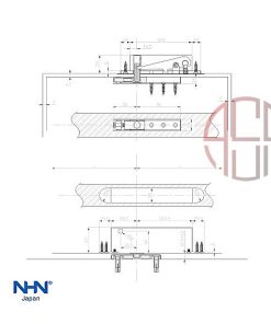 لولا ریولوینگ مخفی پیووت NHN مدل PDC105WRS
