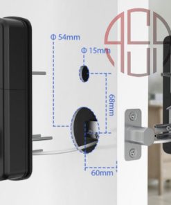 قفل دیجیتال مخصوص درب های فریملس برند MONTIS مدل T1
