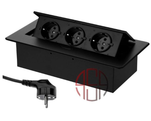 پریز توکار پاپ آپ 3G پلاتین کد 1070-1071