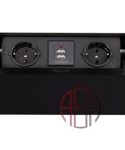 پریز توکار پاپ آپ 2G (USB -Type C) پلاتین کد 1074-1075