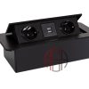 پریز توکار پاپ آپ 2G (USB -Type C) پلاتین کد 1074-1075