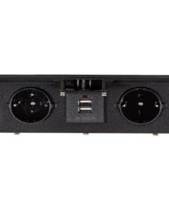 پریز توکار پاپ آپ 2G (USB -Type C) پلاتین کد 1074-1075