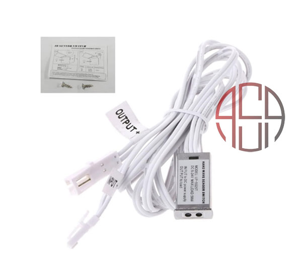 سنسور مادون قرمز تک درب مدل رباتیک (EC-12V-5A) پلاتین کد 1920