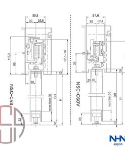 اپراتور نیمه‌اتوماتیک NITTO مدل NSCC60V-NSCC48