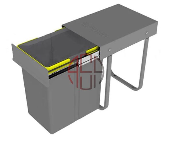 سطل زباله تک مخزنه (20لیتری) پلاتین کد 3611