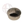 قاب داکت دایره رومیزی فانتونی رنگ نیکل آنودایز کد T381