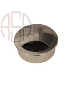 قاب داکت دایره رومیزی فانتونی رنگ نیکل آنودایز کد T381