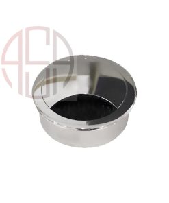 قاب داکت دایره رومیزی فانتونی رنگ سیلور آنودایز کد T382