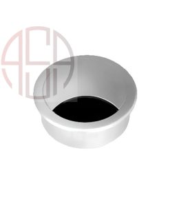 قاب داکت گرد رومیزی فانتونی رنگ سیلور پودری کد T384