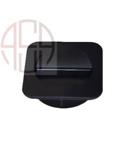 قاب داکت مربع رومیزی PVC فانتونی رنگ مشکی پودری کد T390