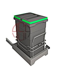 سطل زباله لینکدار اکو (40لیتری) پلاتین کد 3614