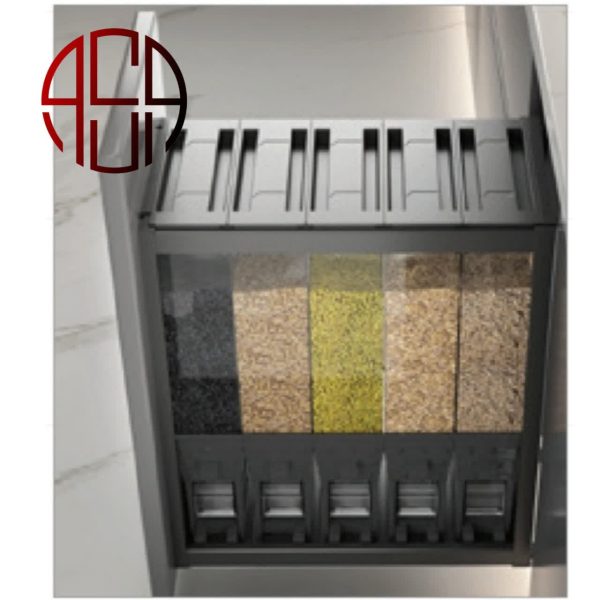 مخزن نگهداری برنج و حبوبات ریز ریلی 9216 – ملونی