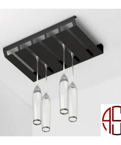رک فلت جای دیوار سقفی عرض 560mm رنگ مشکی فانتونی کد G095