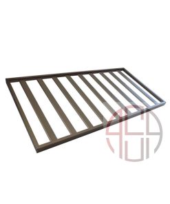 شلف LED آلومینیومی نگهدارنده بطری رنگ قهوه‌ای فانتونی کد G202-G201