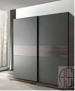 مکانیزم درب ریلی تاپ لاین 3000mm روکار دو درب فانتونی کد K025