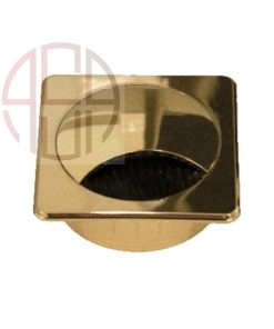 قاب داکت گرد رومیزی فانتونی رنگ گلد آنودایز کد T380