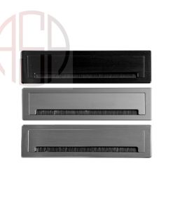 قاب داکت لولایی آلومینیومی رومیزی با درب آرامبند طول 300mm فانتونی T342-T341-T340