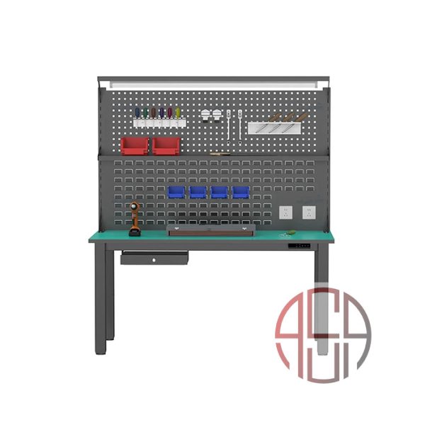 میز کار و ابزار برقی پایه قابل تنظیم 1160-710 میلی‌متر فانتونی کد T500