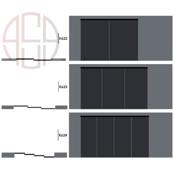 مکانیزم های لینکیج چوبی دستی دو جداره فانتونی کد K622 تا K626