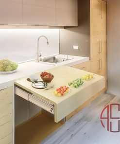 مکانیزم کشویی میزکار (هم سطح)ملونی تحمل وزن 3 کیلوگرم  کد9256