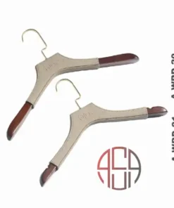  چوب‌لباسی لوکس تمام چرم  مردانه و زنانه A-WRD-20 و A-WRD-21