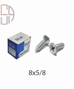پیچ 8x5/8 خودکار Blue