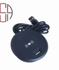 شارژر توکار Blue مدل BK11 Black (دایره‌ای وایرلس)