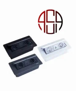 پریز توکار کابینت مدل BK4 (دارای پورت USB و Type-C فست شارژ)