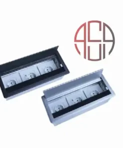 پریز توکار مدل BK7 (مشکی و خاکستری)