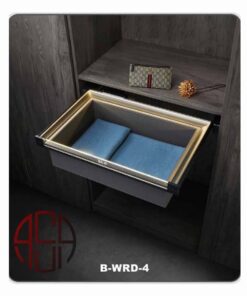 کشوی لباس و ملحفه لوکس LED دار مدل B-WRD-4