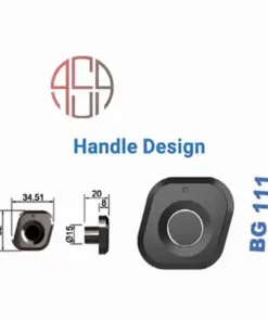 قفل دیجیتال کمدی اثر انگشت بلو مدل BG111