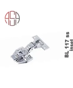 لولا پمپی خم بدون کلیپس استیل 100 گرمی بلو با کد BL 117 ss inset