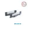 ریل تاندم باکس آرامبند شیشهای / الایدی دار بدنه کوتاه بلو کد (BR-LED 88)