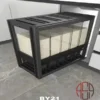 سطل حبوبات ریلی ۵ مخزنه بلو مدل BY21